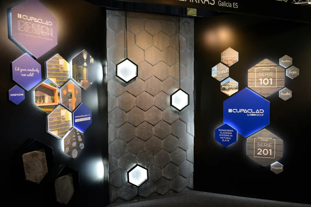 CUPA exhibition event product display